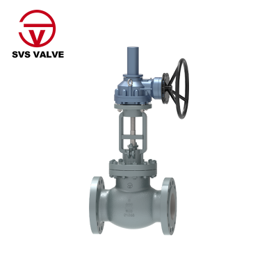 GEAR OPERATED GLOBE VALVE