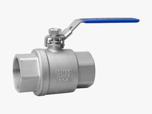 DIN Standard Two-Piece Threaded Ball Valve