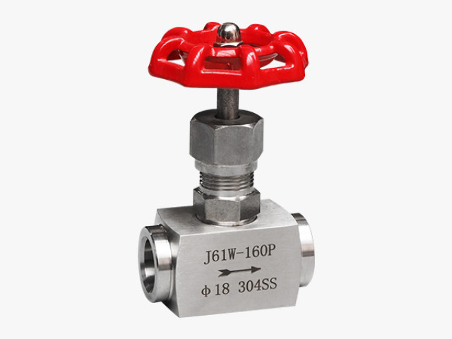 Socket welding needle valve