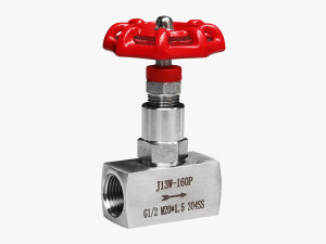 Pressure gauge needle valve