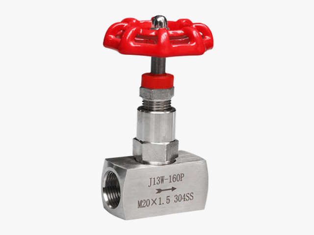 Pressure gauge needle valve