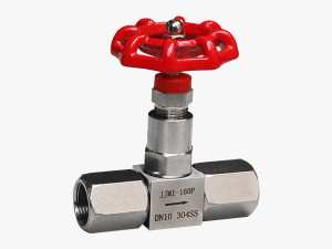 Pressure gauge needle valve