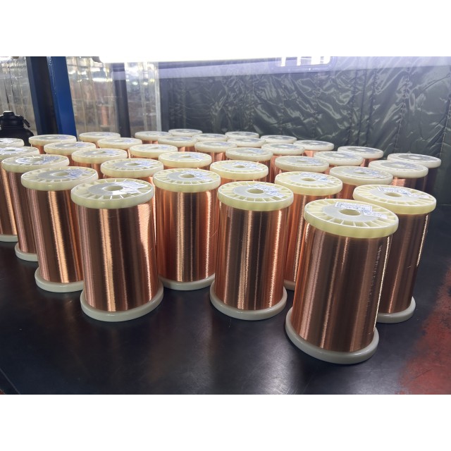 Ultra-fine enameled copper wire