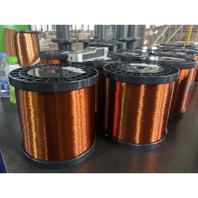 Heavy-gauge enameled copper wire