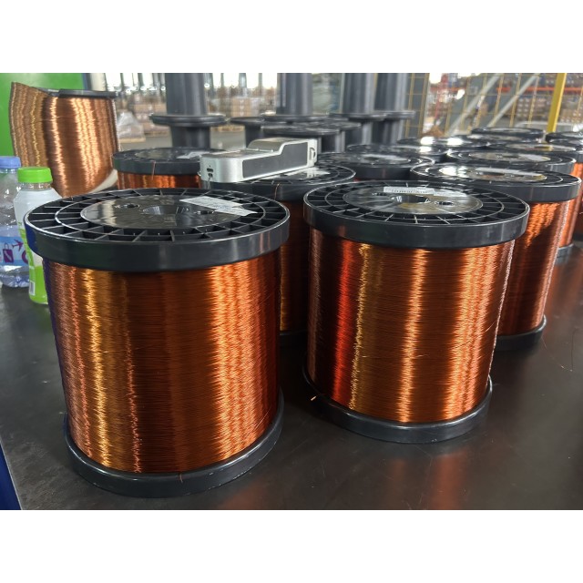 Heavy-gauge enameled copper wire