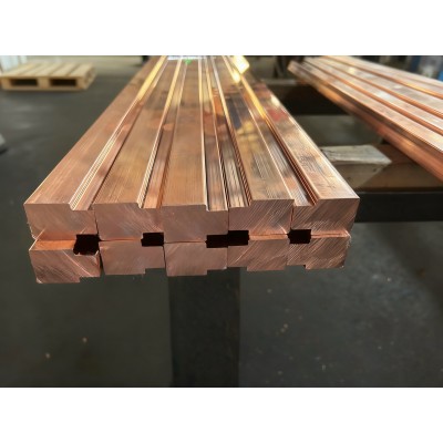 Special-shaped copper rod