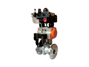 Pneumatic explosion-proof ball valve