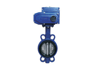 Electric clamp butterfly valve