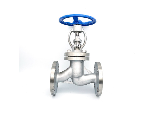 Flanged globe valve