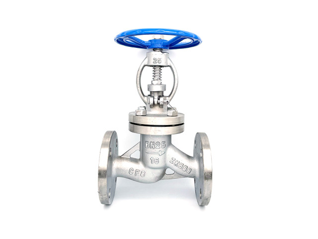 Flanged globe valve