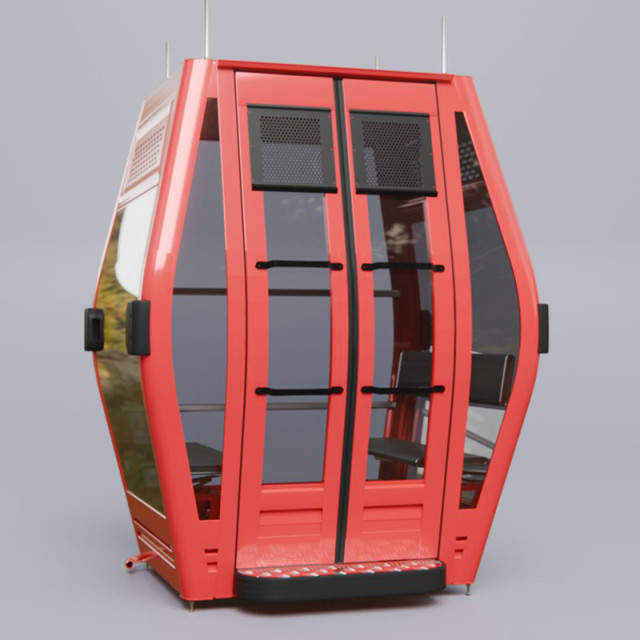SMS-4A-4-Person Cable Car Cabin