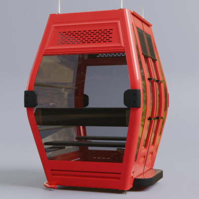 SMS-4A-4-Person Cable Car Cabin