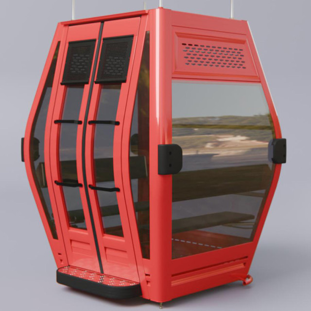 SMS-4A-4-Person Cable Car Cabin
