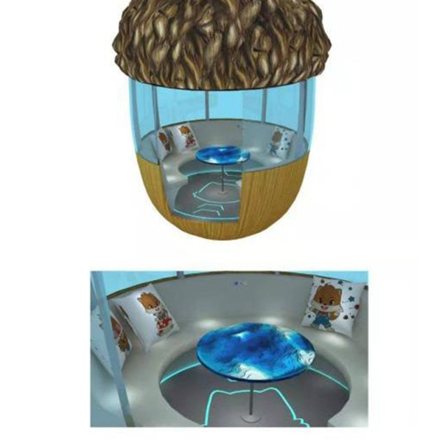 SMM-Z8A-Hazelnut Hanging Cabin