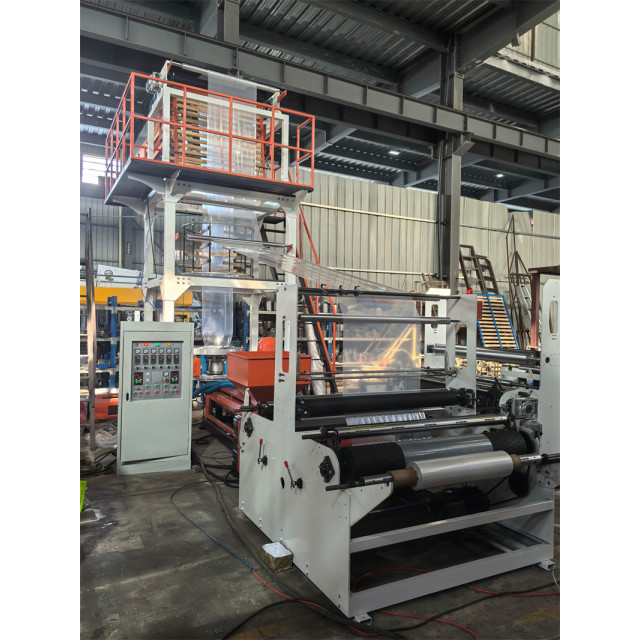 SJ-55/SJ-65/SJ-75 HDPE/LDPE/Biodegradable Film Blowing Machine with Rotary-die Head and Double Winder