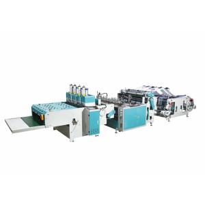 High Speed Four-line Biodegradable/Plastic T-shirt Bag Making Machine (Hot Cutting Type)