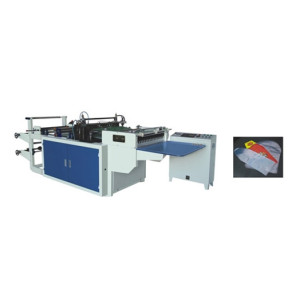 Plastic Arc Bottom Bag Making Machine