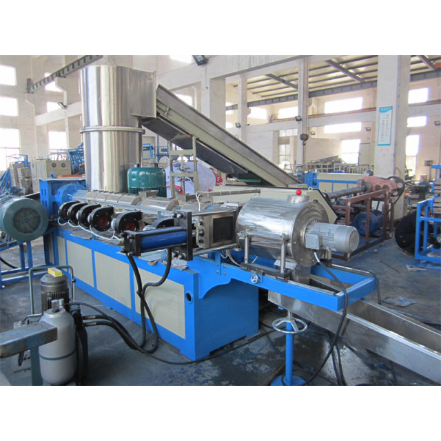 Water-ring Cutter Type Single-stage Waste PE Film Recycling Machine