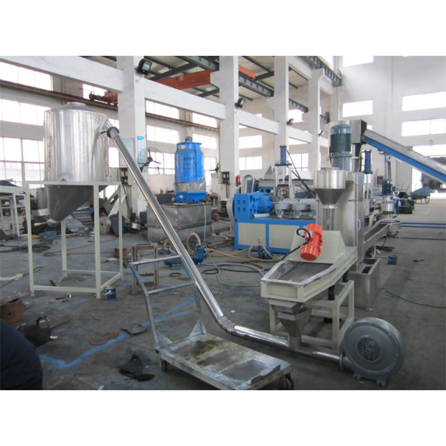 Water-ring Cutter Type Single-stage Waste PE Film Recycling Machine