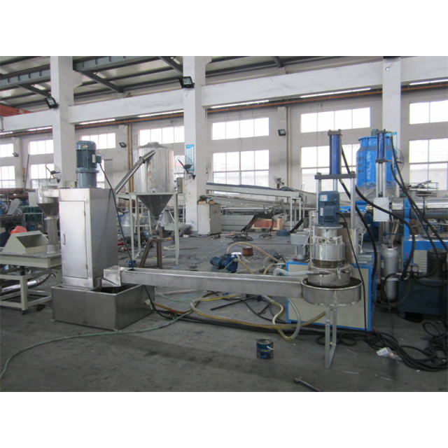 Water-ring Cutter Type Double-stage Waste PE Film Recycling Machine