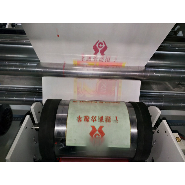 On Line One-Color Logo Flexo Printing Machine