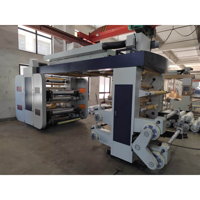 5)High-speed High Quality Four-color Flexographic Printing Machine