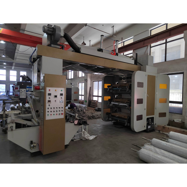 High-speed High Quality Six-color Flexographic Printing Machine