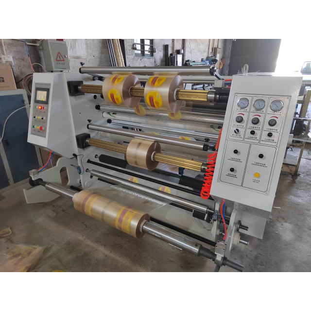 Vertical Film Slitting and Rewinding Machine