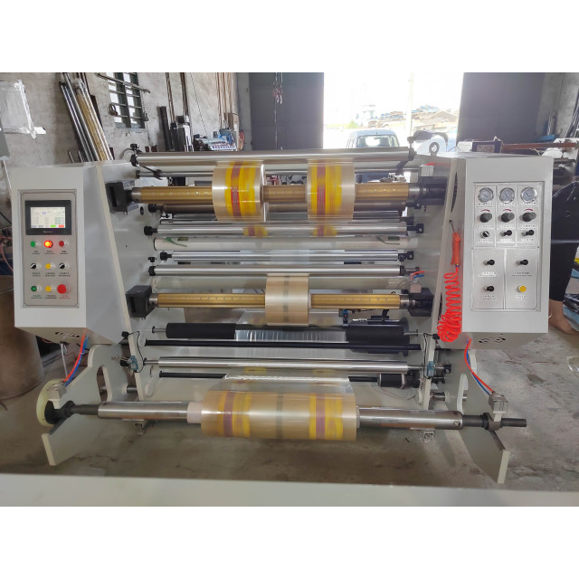 Vertical Film Slitting and Rewinding Machine