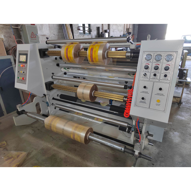 Vertical Film Slitting and Rewinding Machine