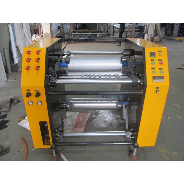 Semi-auto Stretching Film Slitting and Rewinding Machine