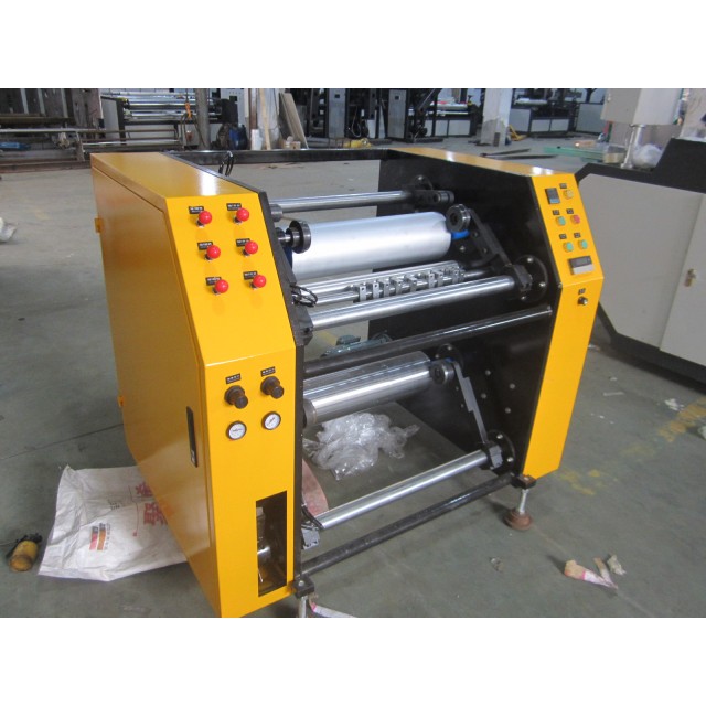 Semi-auto Stretching Film Slitting and Rewinding Machine