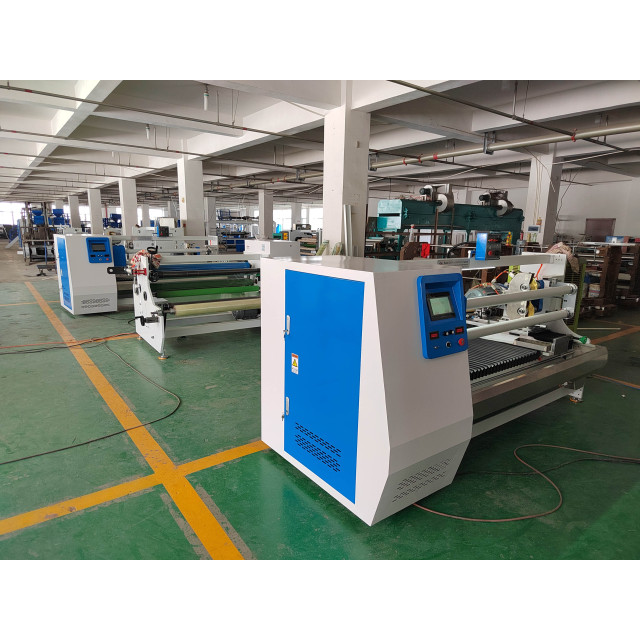 Single-shaft Jumbo Roll Tape Rewinder