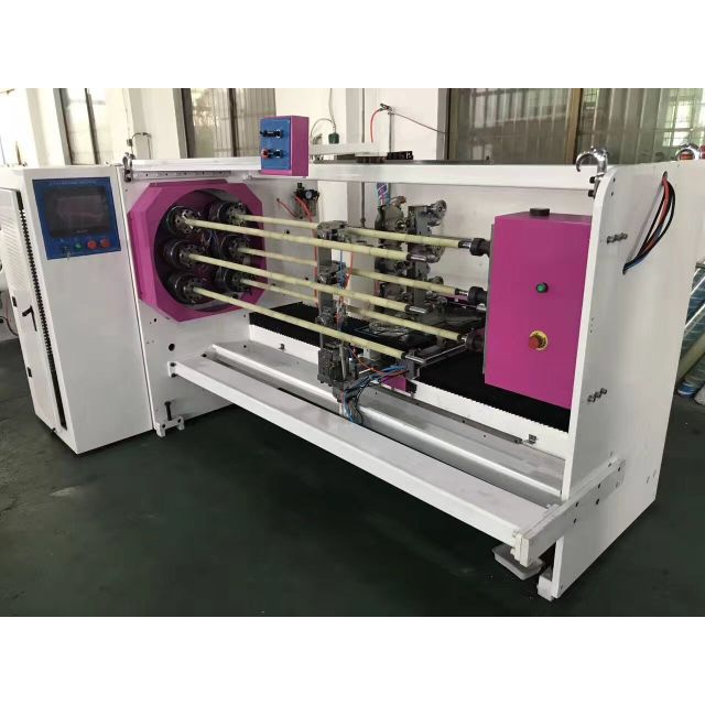 Auto Turret Type Three-shaft Adhesive Tape Cutting Machine