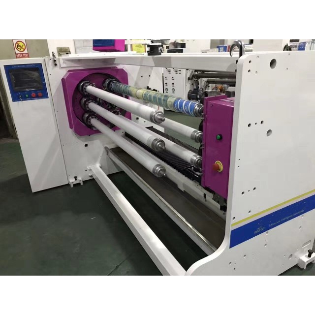 Auto Turret Type Three-shaft Adhesive Tape Cutting Machine