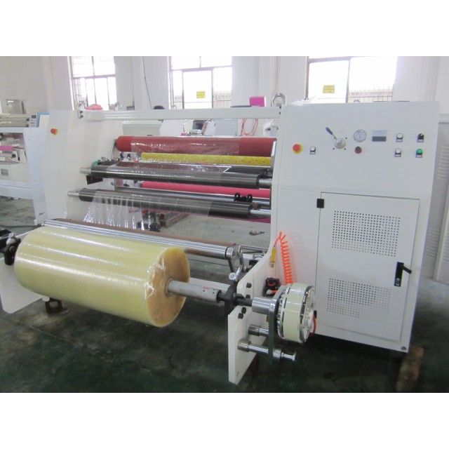 Full Auto Double-shaft Adhesive Tape Jumbo Roll Rewinding Machine