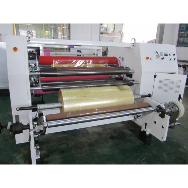 Full Auto Double-shaft Adhesive Tape Jumbo Roll Rewinding Machine