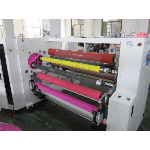 Full Auto Double-shaft Adhesive Tape Jumbo Roll Rewinding Machine