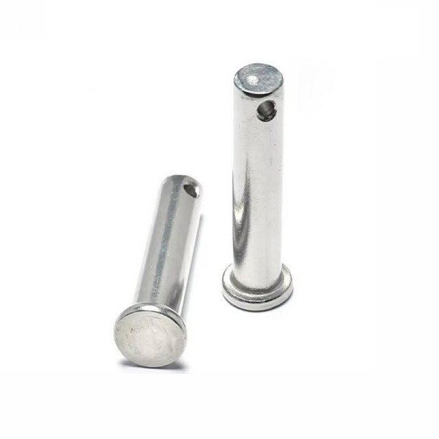 Stainless Steel Single Hole Positioning Cylindrical Bolt Pin Clevis Pin