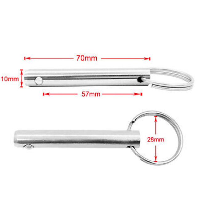 Pull Ring Detent Pin