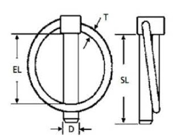 Lynch pin drawing