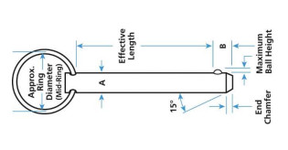 pull ring detent pin details drawing
