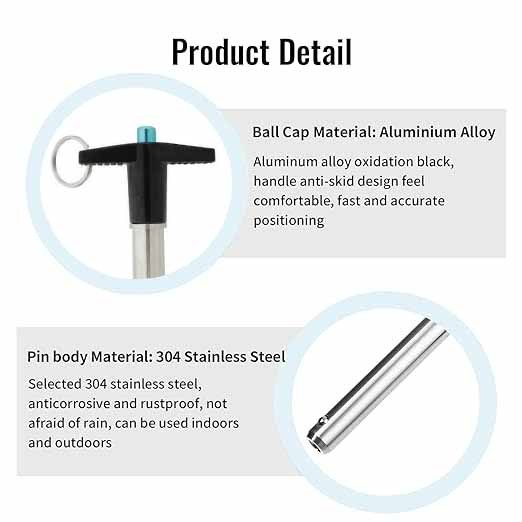 t handle lock pin details