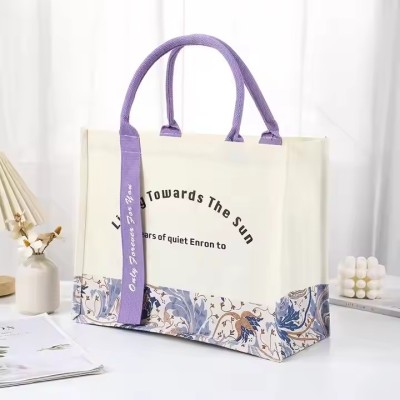 Customized Space Saving Portability Easy to Store Canvas Tote Bags