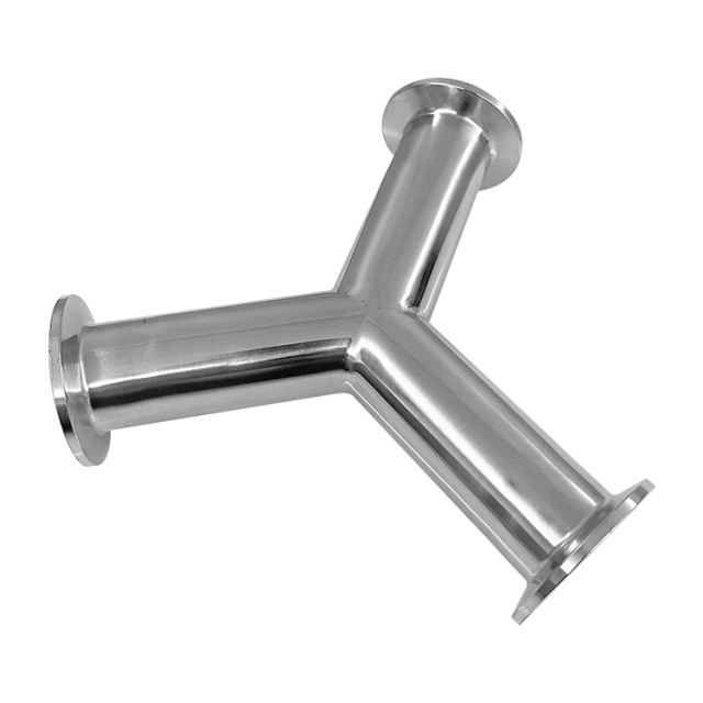 Quick-install Y-type tee