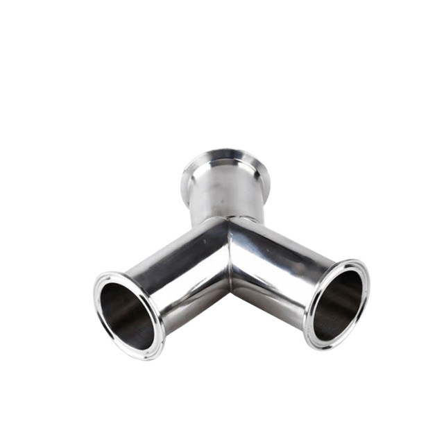 Quick-install Y-type tee