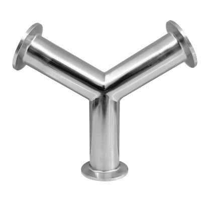 Quick-install Y-type tee