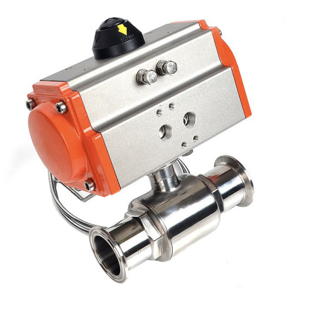 Pneumatic ball valve