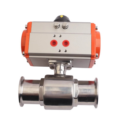 Pneumatic ball valve