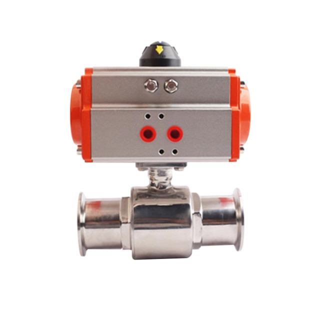 Pneumatic ball valve